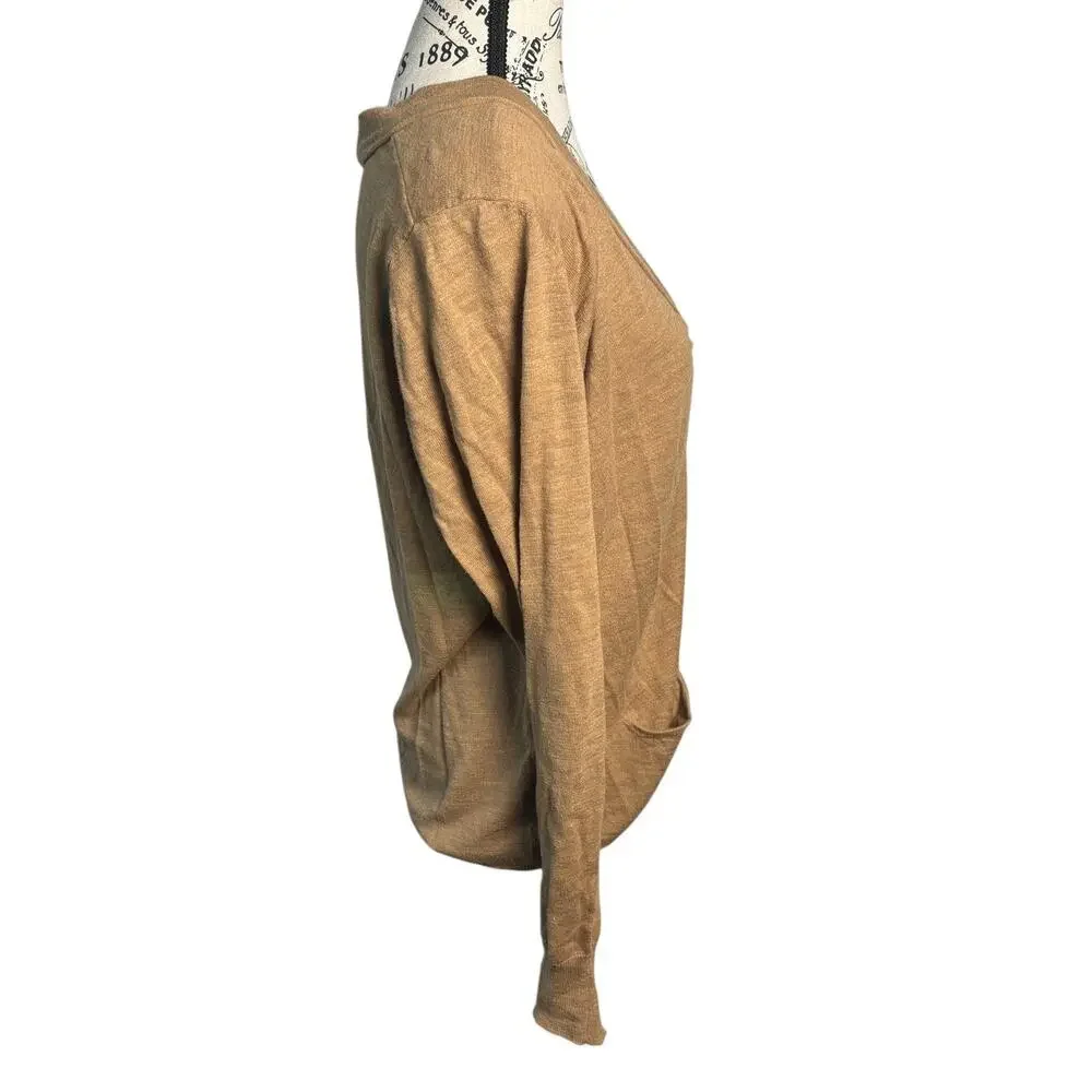 Pure DKNY Cotton/Wool Blend Cardigan